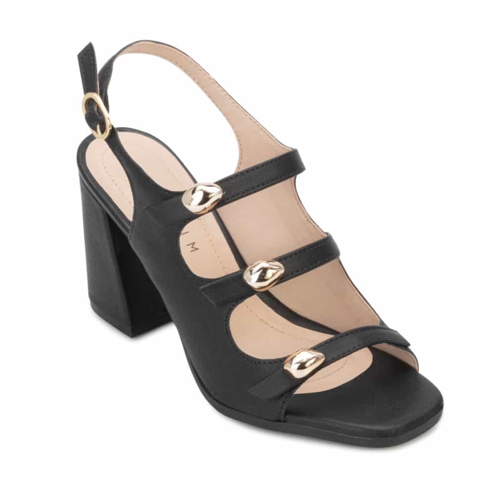 Sandália Ramarim Salto Bloco Feminina Preta-1766421058620