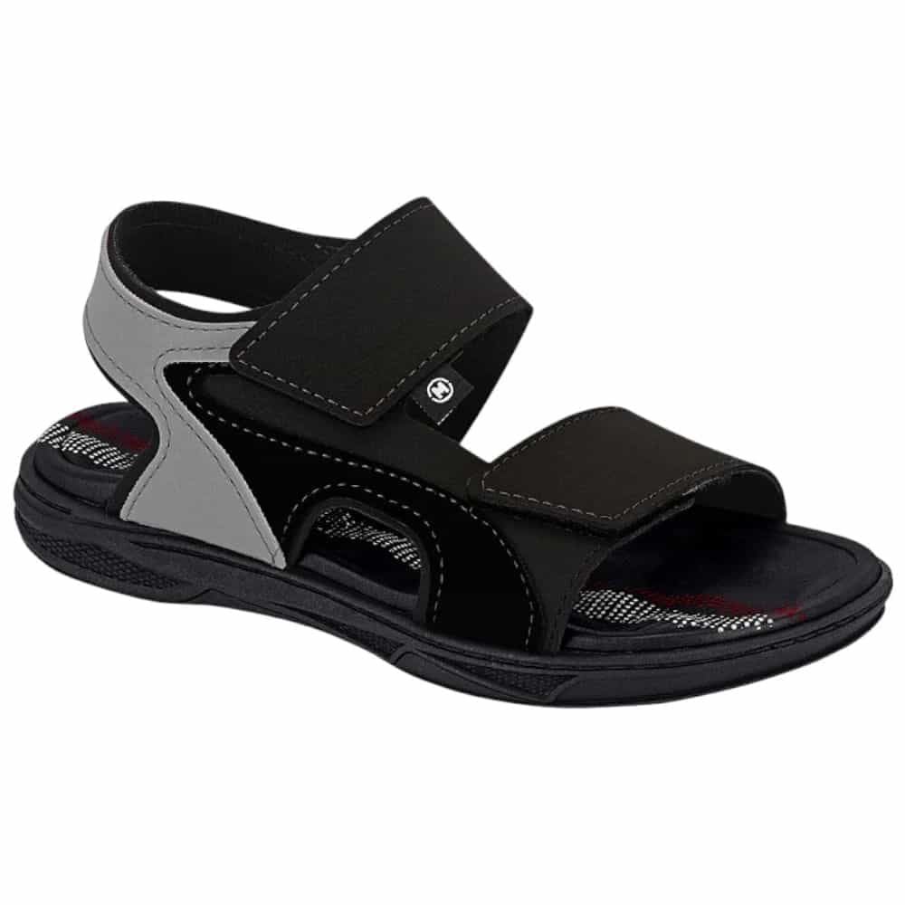 CALCADOS PAPETE CASUAL MASCULINO INFANTIL PRETO/CINZA 24-2402745-72823 NAPA FLOTER RUSTICO NEO/CAMURCAO-1767873721055