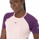TEXTIL CAMISETA ESPORTE FEMININO ROSA CLARO/ROXO MIFAR4693-RSCROX POLIESTER-1767981865710