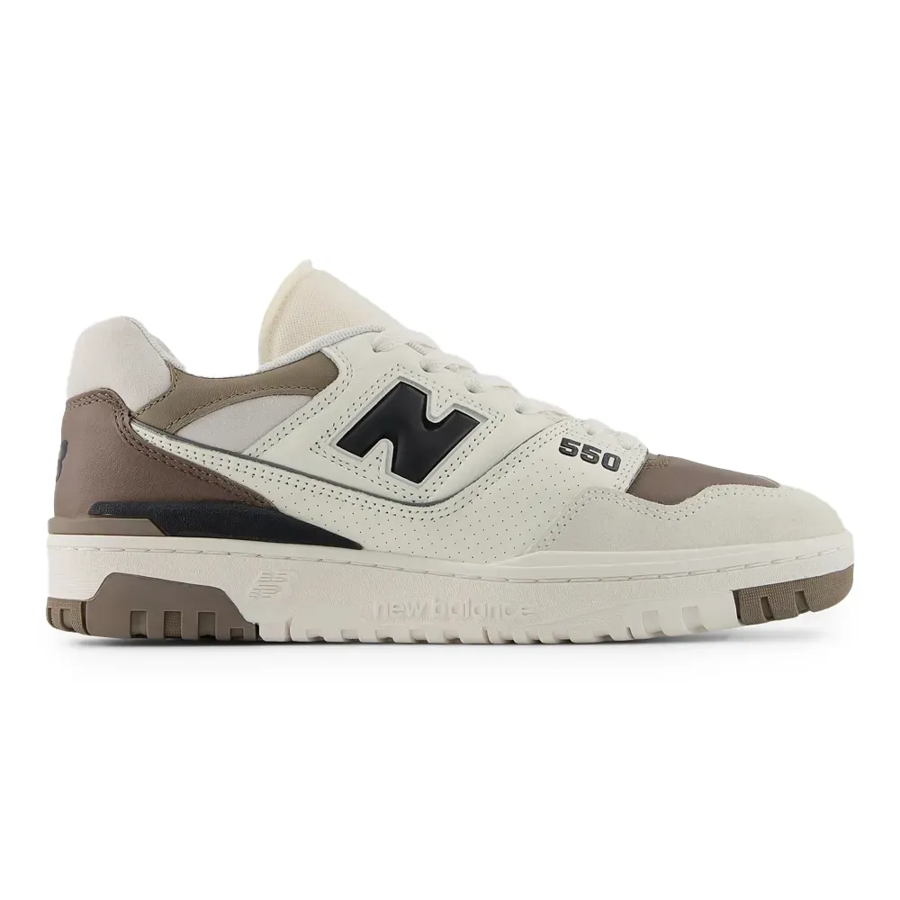 Tênis Casual New Balance 550 Masculino Branco