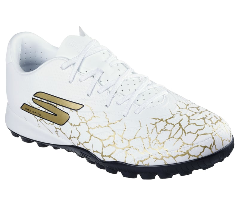 CALCADOS CHUTEIRA SOCIETY MASCULINO BRANCO/PRETO/DOURADO SKX GOLD TF 252018-WBGD SINT-1744033665239