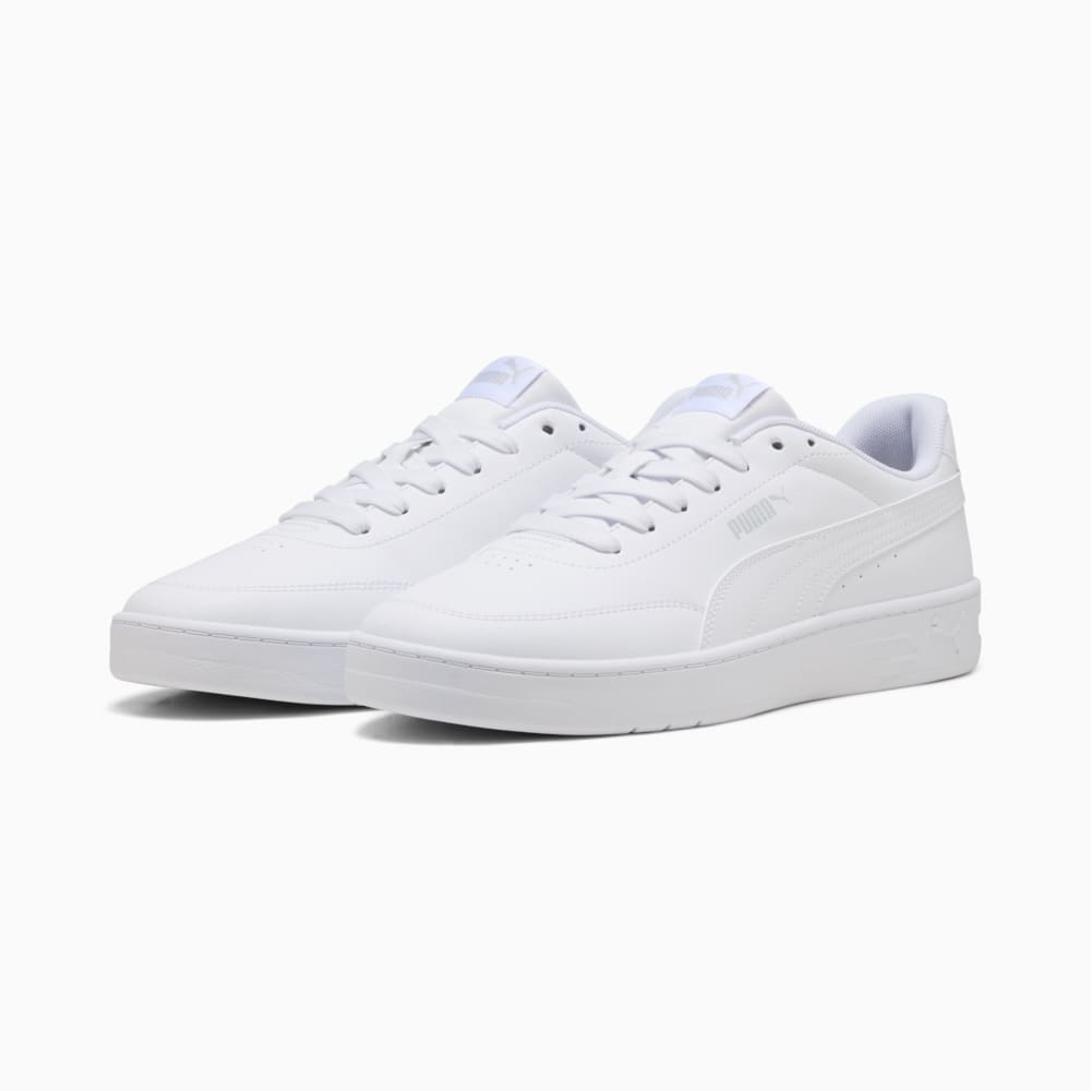Tênis Puma Court Classic Clean Masculino Branco-1744036581001