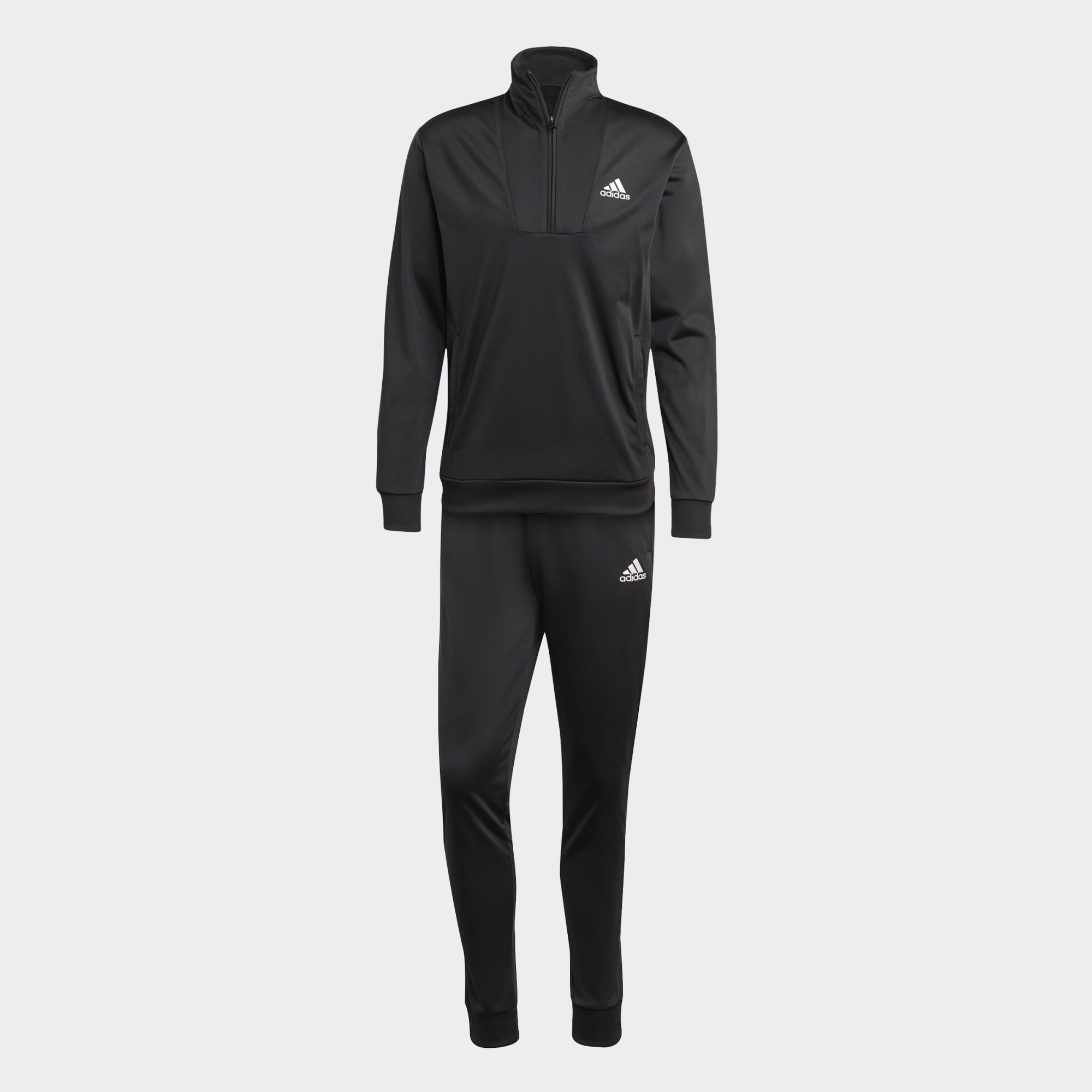 Agasalho Adidas Logo Masculino Preto-1743771474138