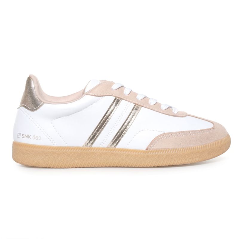 Tenis-Feminino-Casual-Litras-Ramarim-Branco-Bege