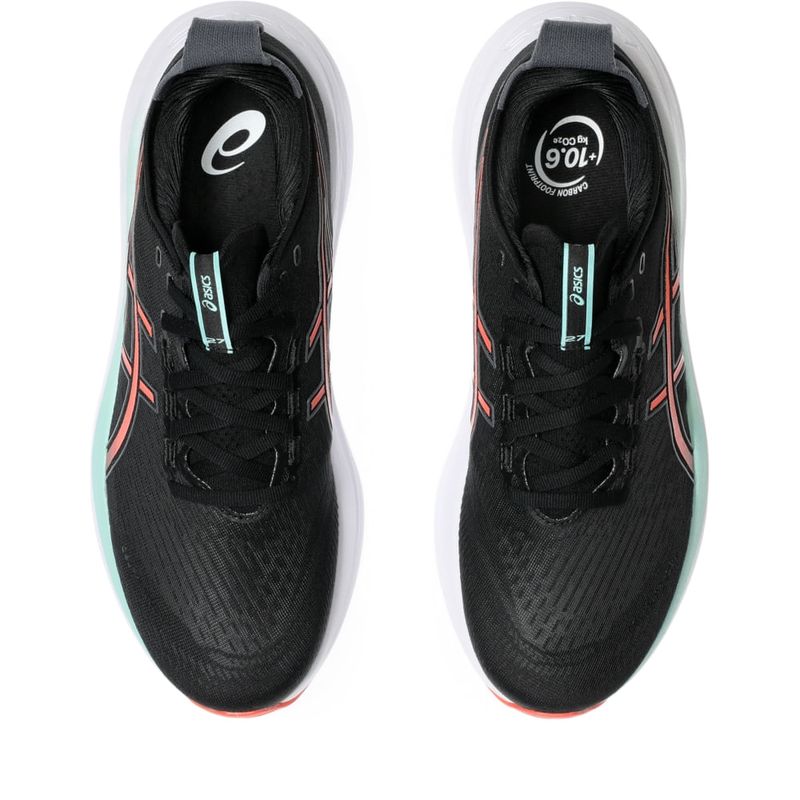 Tênis de Corrida Asics Gel Nimbus 27 Masculino Preto-1745520189196