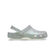 Babuche Crocs Iridescent Glitter Clog Feminina Branca-1745613610529