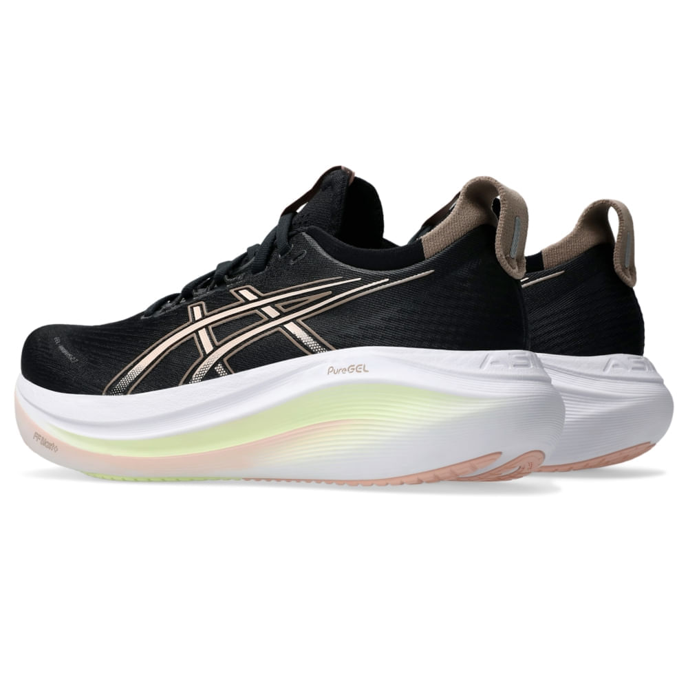 Tênis Asics Gel Nimbus 27 Feminino Preto-1745932326017
