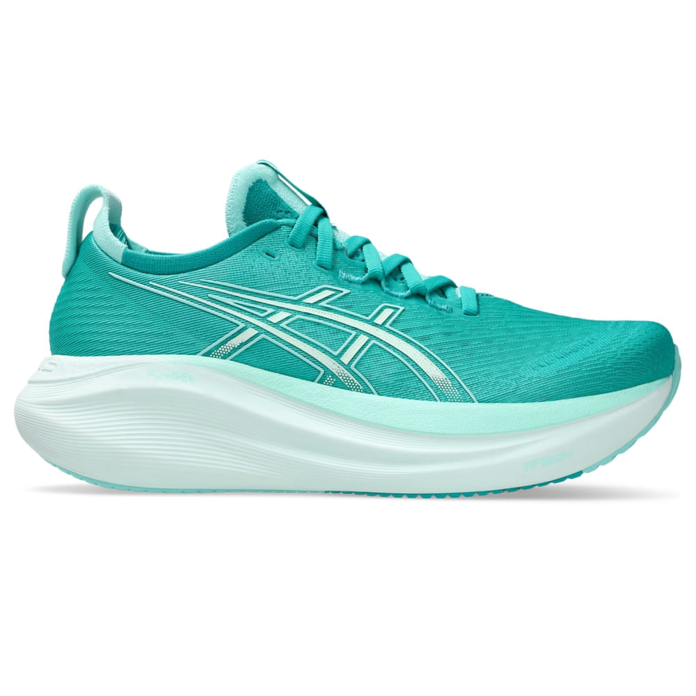 Tênis Asics Gel Nimbus 27 Feminino Verde-1745932553546