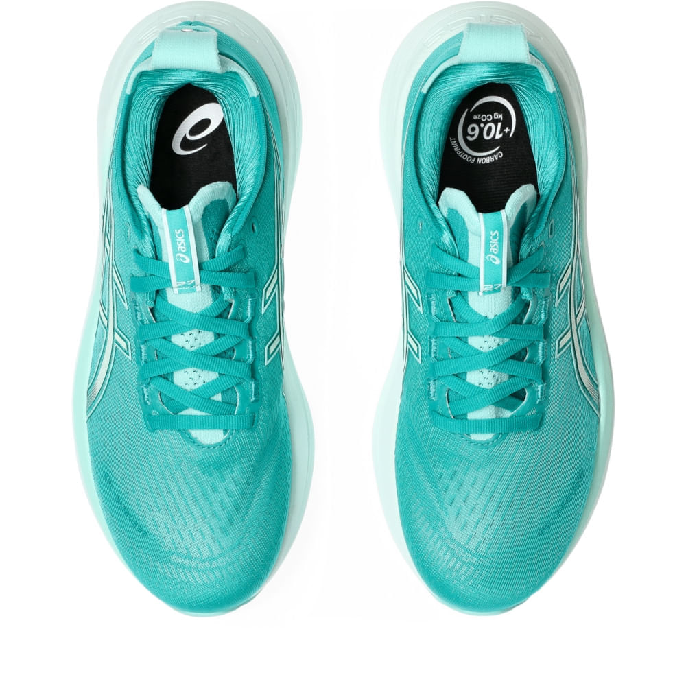 Tênis Asics Gel Nimbus 27 Feminino Verde-1745932606051