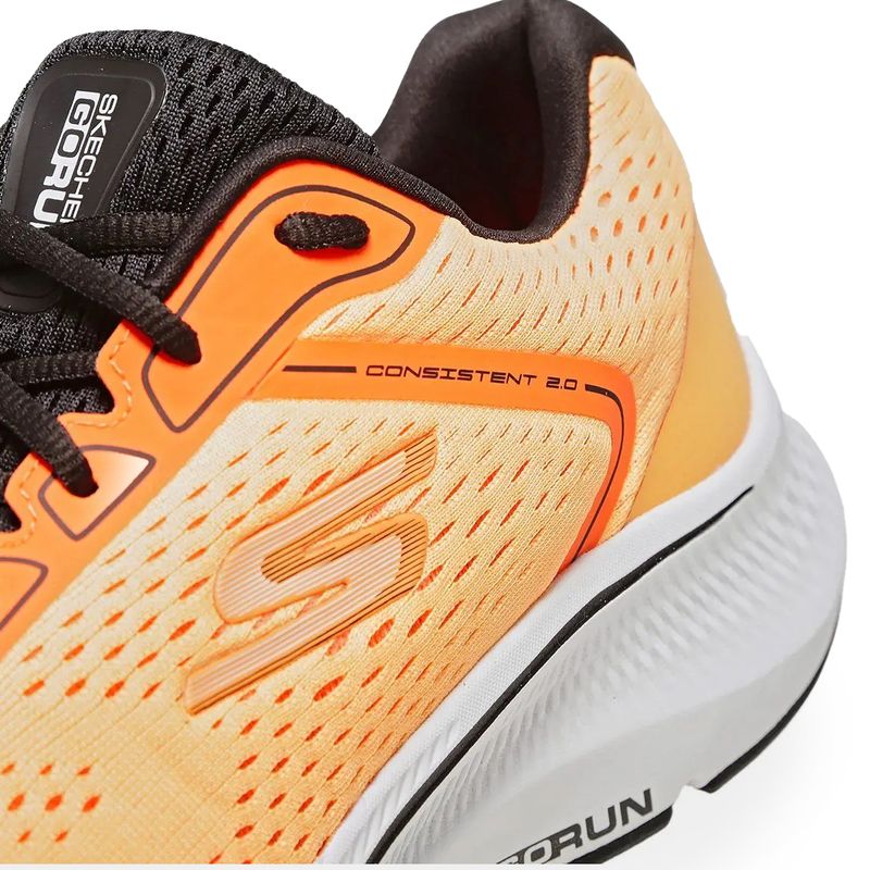 Skechers Tenis CONSISTENT 2.0 220865BR-ORG LaranjaPretoBranco Sint4.jpg
