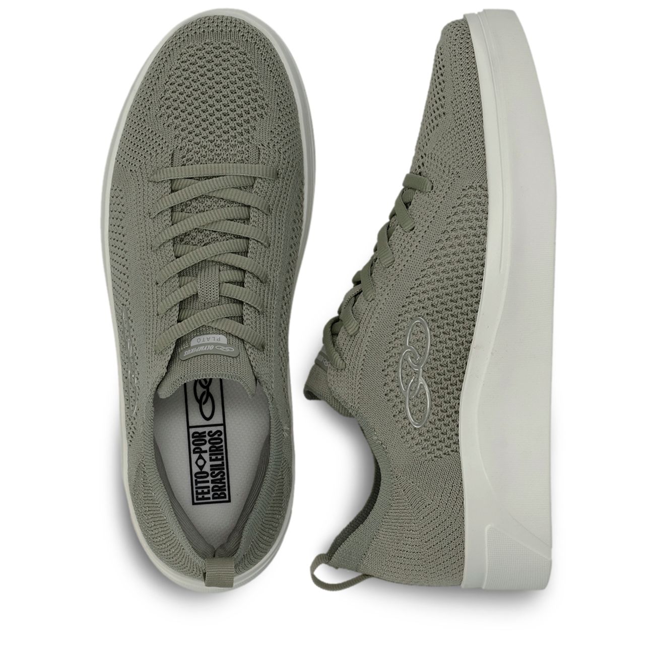 Tênis Olympikus Plato Plataforma Feminino Verde-1745958256602