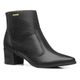 Bota Pegada Cano Curto Couro Feminina Preto-1746205957067