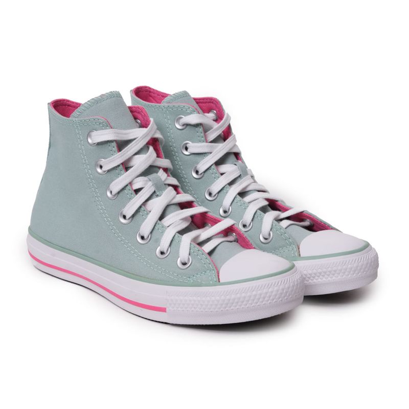 Tenis-Unissex-Cano-Medio-Chuck-Taylor-All-Star-Verde