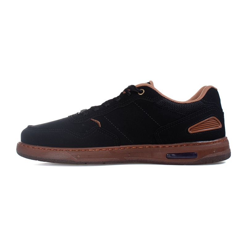 Tenis-Skate-Done-Head-Preto-Castanho-Masculino