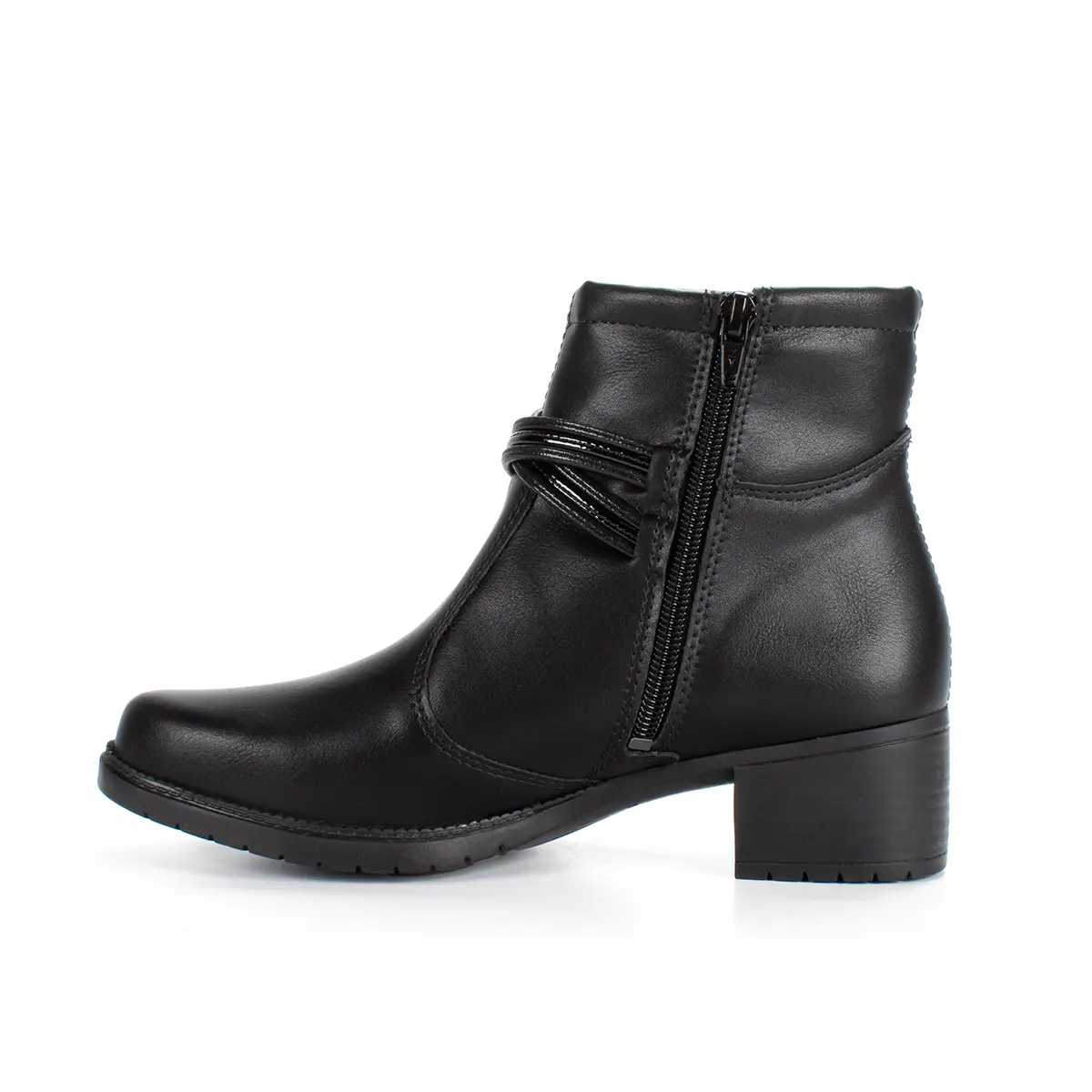 Bota Mississipi Cano Curto Feminina Preta-1746539493013