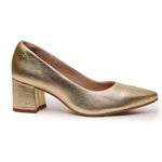 Sapato-Scarpin-Dourado-Salto-Grosso-Dakota-Feminino