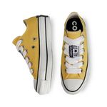 All Star Tenis LIFT BIG LACE OX CT28010002 Amarelo QueimadoPretoBranco Sint -6-