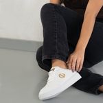 Dakota Tenis Casual D0182-1 White,Natural Century,Pelo Mucca -8-