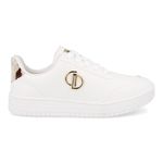 Dakota Tenis Casual D0182-1 White,Natural Century,Pelo Mucca_2__