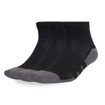 Adidas Meia JC6453 CANO MEDIO 3P BlackGrey Six Poliester -2-