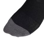 Adidas Meia JC6453 CANO MEDIO 3P BlackGrey Six Poliester -3-