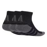 Adidas Meia JC6453 CANO MEDIO 3P BlackGrey Six Poliester -1-