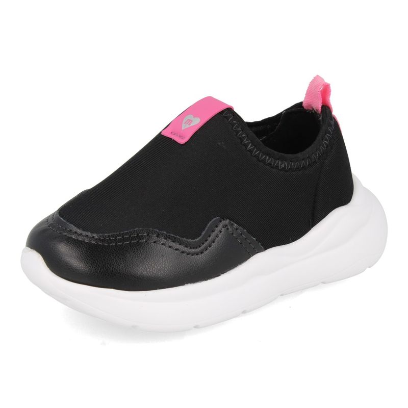 Molekinha Tenis 2738-100-24775-15745 Preto Sint_7__