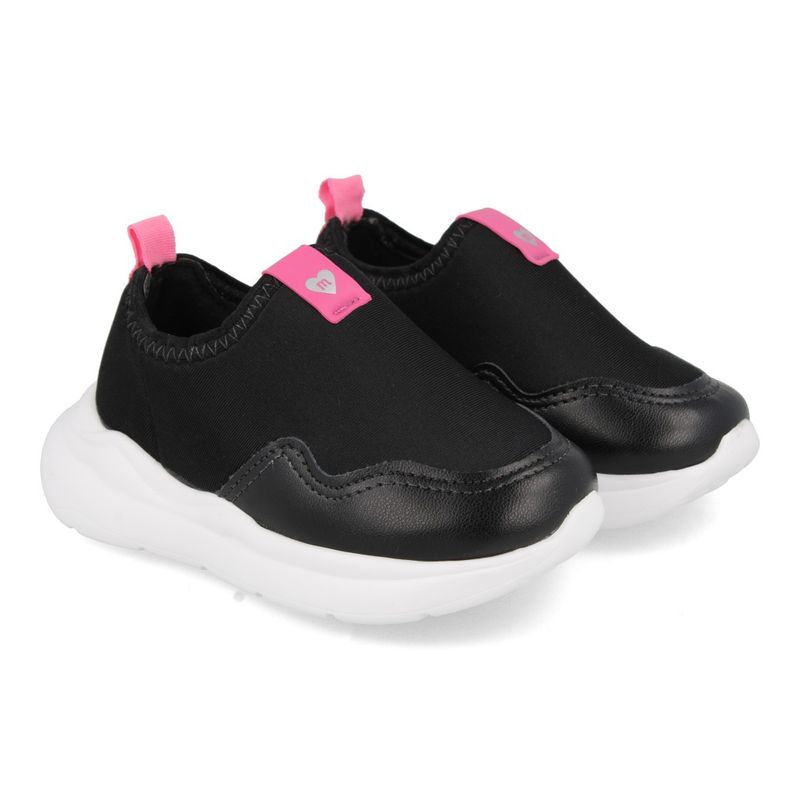 Molekinha Tenis 2738-100-24775-15745 Preto Sint_6__