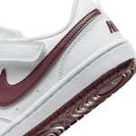 Nike Tenis COURT BOROUGH LOW DV5457-112 BrancoBordo Sint -5-