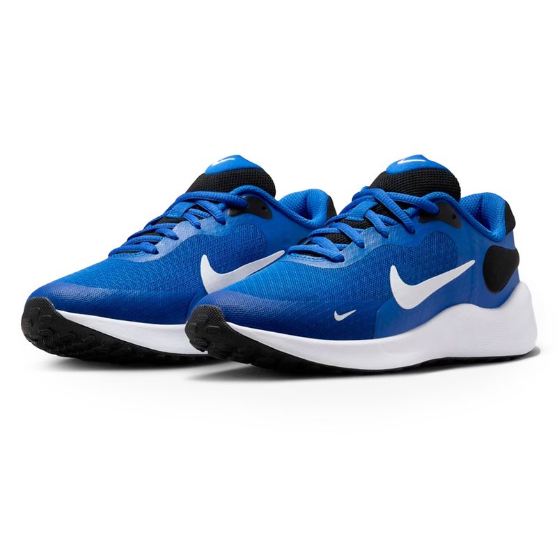 Nike Tenis REVOLUITON 7 FB7689-401 AzulBranco Sint -6-