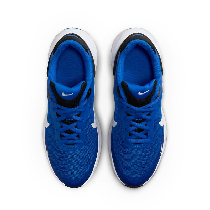 Nike Tenis REVOLUITON 7 FB7689-401 AzulBranco Sint -8-