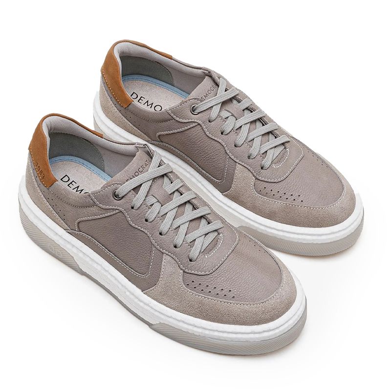Democrata-Tenis-Casual-623101-002-Off-WhiteGrey-Couro--1-