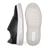 Democrata Tenis Casual 623101-001 Preto Couro -4-