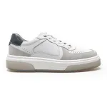 Democrata Tenis Casual 623101-004 Branco Couro -1-
