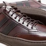 Democrata Tenis Casual 625101-002 TabacoCafe Couro -3-
