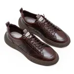 Democrata Tenis Casual 625101-002 TabacoCafe Couro -2-