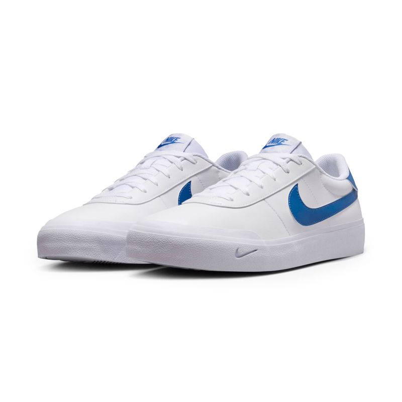 Nike Tenis COURT SHOT FQ8146-100 BrancoAzul Sint -6-