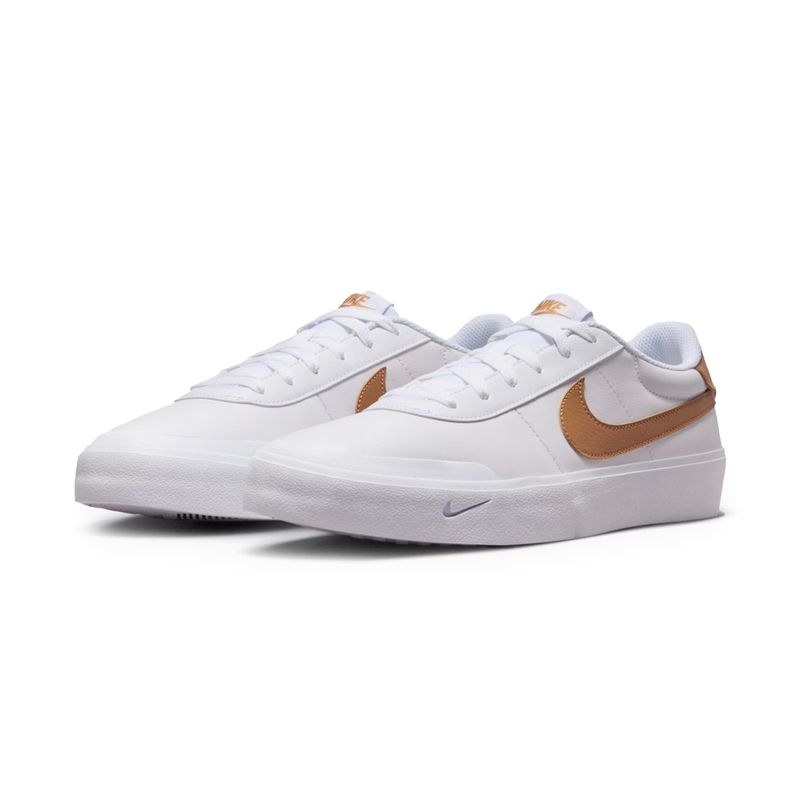 Nike Tenis COURT SHOT FQ8146-103 BrancoCaramelo Sint -4-