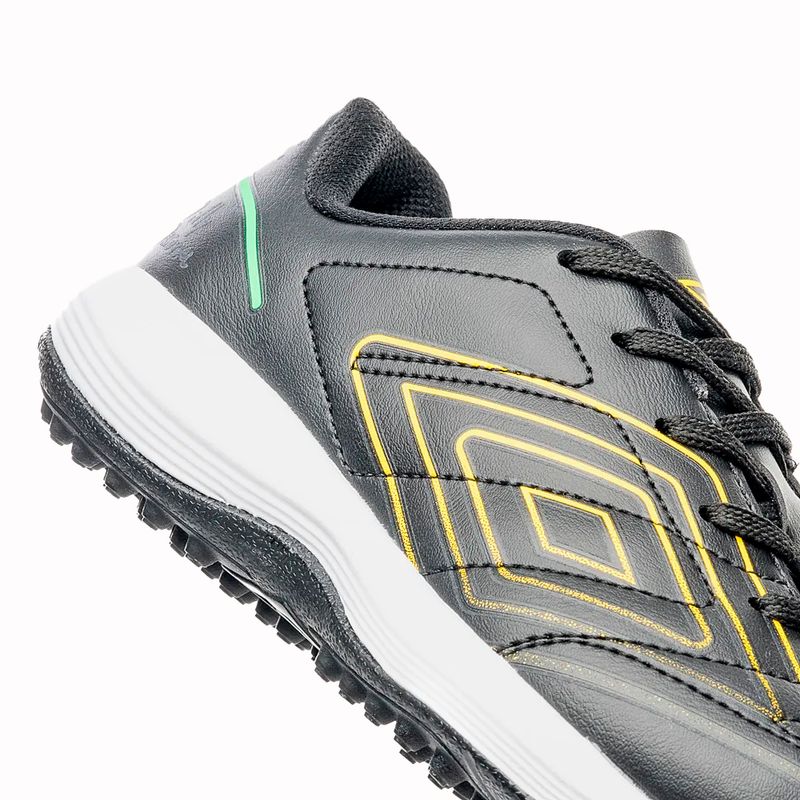 Umbro Chuteira FUTSAL JR U07FB00298-156 PretoVerdeAmarelo Sint -1-