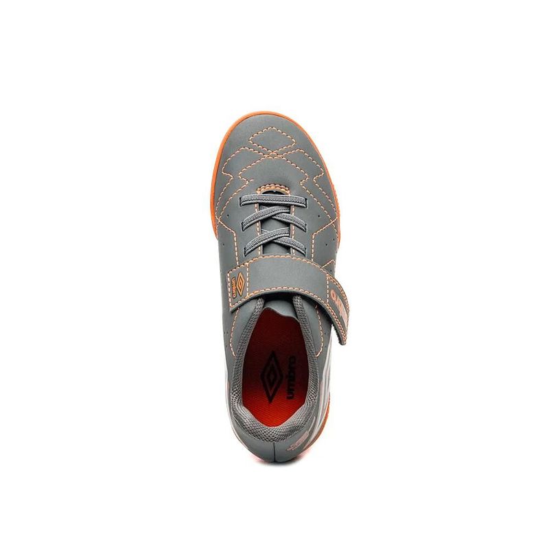 Umbro Chuteira NEO STRIKER U07FB00133-886 GrafiteCinzaLaranja Sint -5-