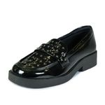 Sapato-Feminino-Mocassim-Spike-Verniz-Quiz-Preto