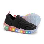 Bibi Tenis 1252015 PretoRosa Matte Sint 2
