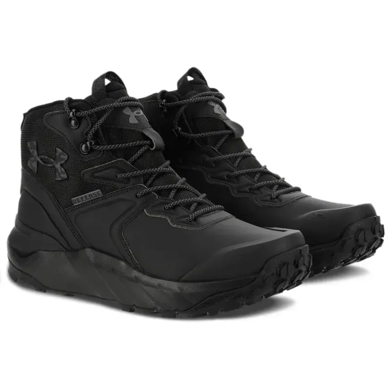 Under Armour Tenis DEFENSE MID 6001202-BKPGBK PretoCinza EscuroPreto Sint -4-