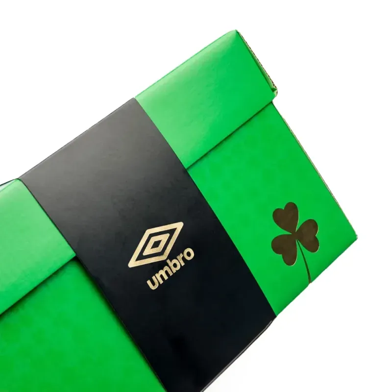 Umbro Chuteira PRO 5 BUMP STP U03FB00356-529 VerdeBrancoDourado Sint -2-