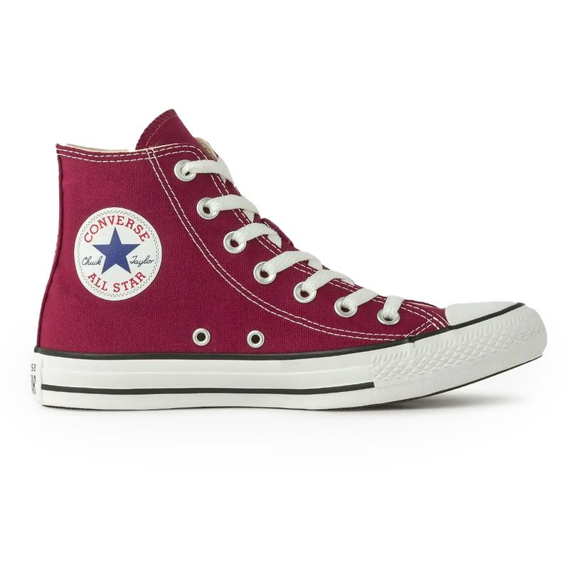 All Star Tenis CHUCK TAYLOR CT00040008 BordoPretoBranco Sint -1-