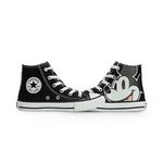 All Star Tenis CK13780001 PretoBranco Lona -1-