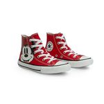 All Star Tenis CK13770001 VermelhoPretoBranco Lona -2-