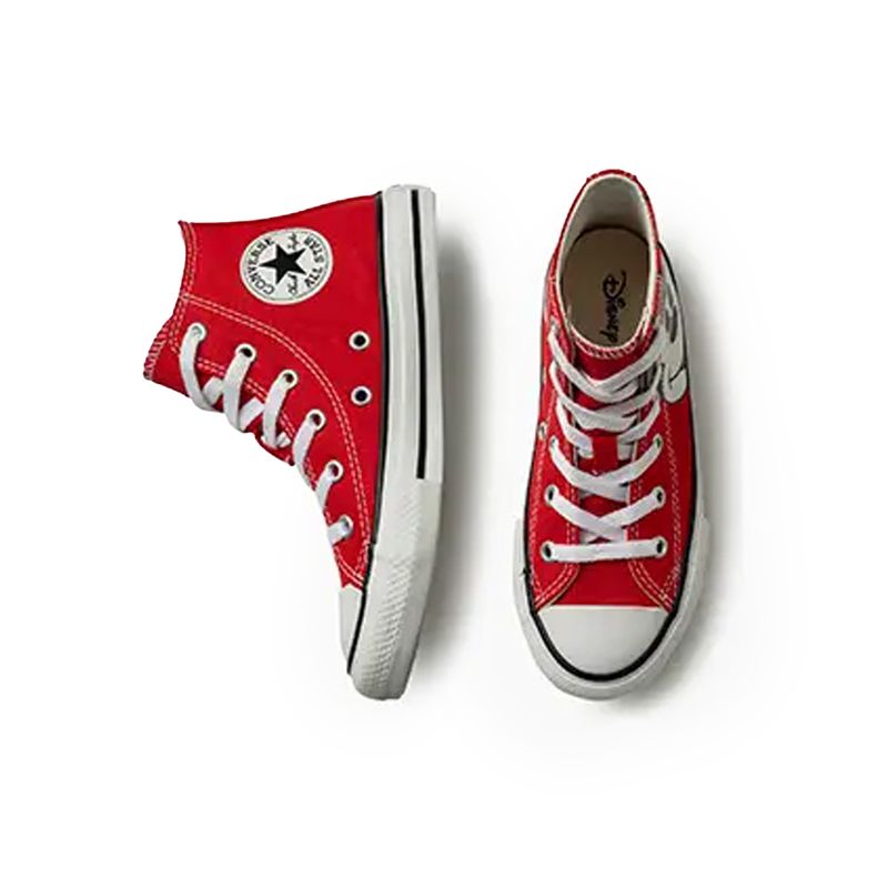 All Star Tenis CK13770001 VermelhoPretoBranco Lona -8-