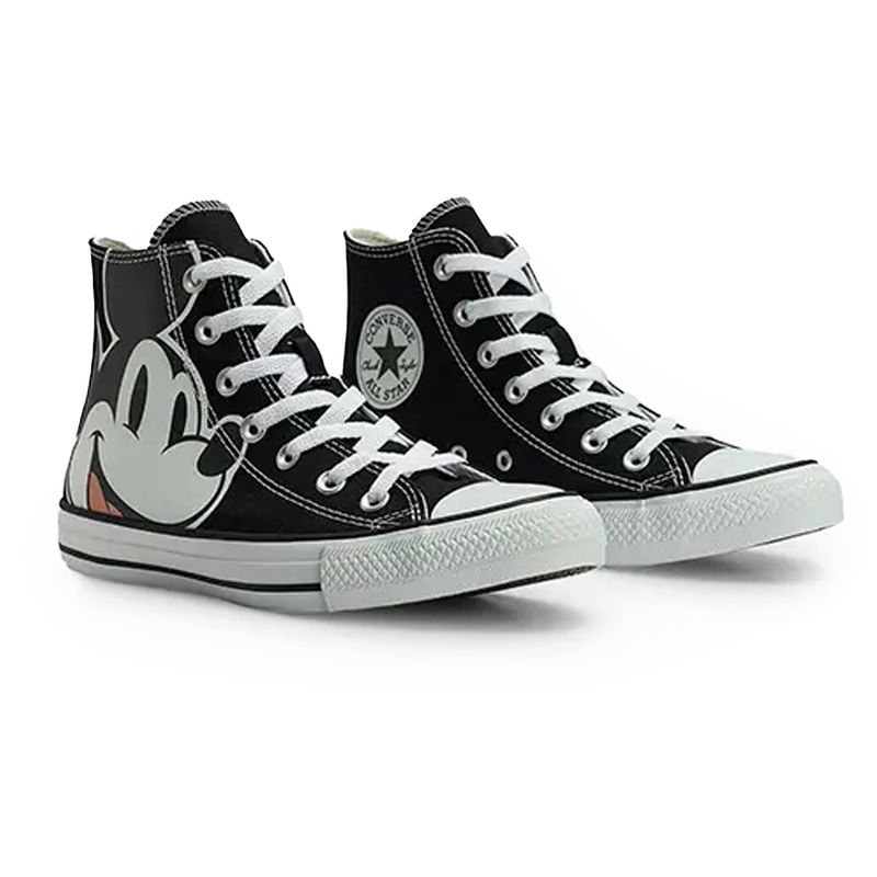 All Star Tenis CHUCK TAYLOR CT31260001 PretoBrancoBranco Sint -8-