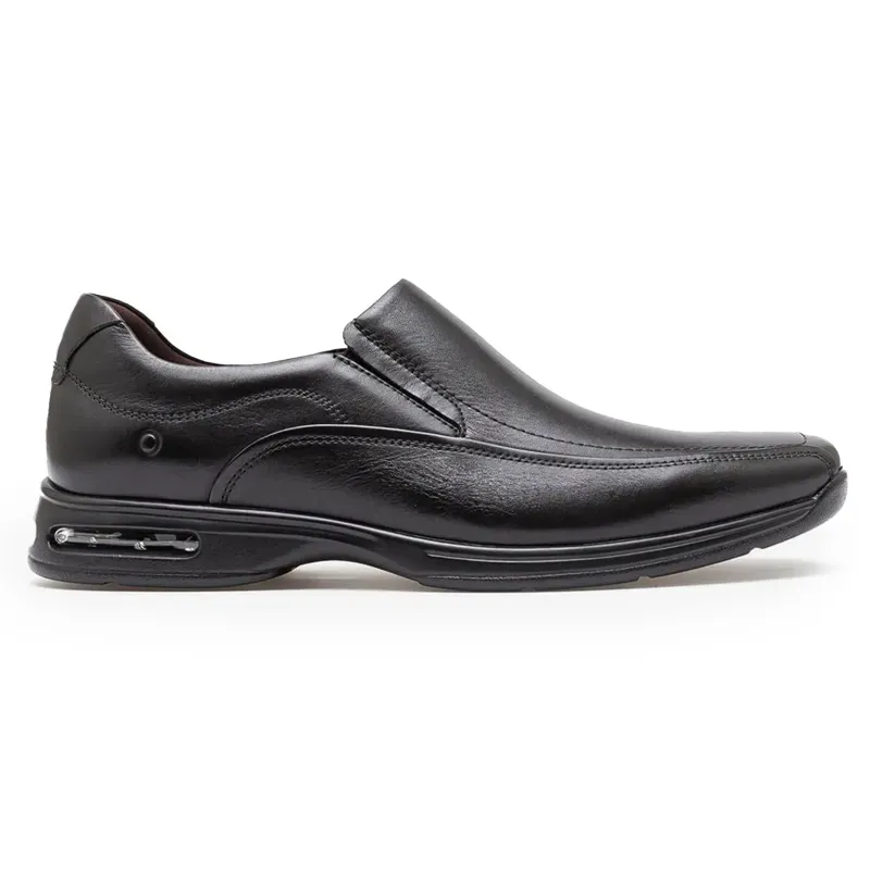 Democrata Sapato 448027-003 Preto Couro -2-